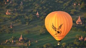 Bagan: Golden Eagle Heißluftballonfahrt
