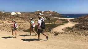 Aventure de randonnée à Mykonos