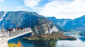 Vienna: Hallstatt Salzkammergut Day Tour with option skywalk