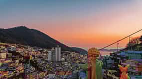 Busan: tour notturno con il mercato di Jagalchi e lo Skywalk