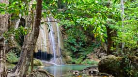 From Bangkok: Erawan Waterfall & Kanchanaburi Private Tour