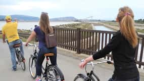 Cagliari : Excursion à vélo dans l'oasis de Flamingo