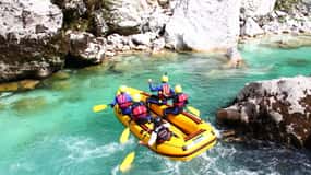 Bovec: Rafting di un giorno intero con picnic sul fiume Soča