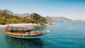 Olympos : Daily Islands Boat Trip with Lunch