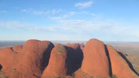 Excursion en hélicoptère au lac Amadeus, à Uluru et à Kata Tjuta