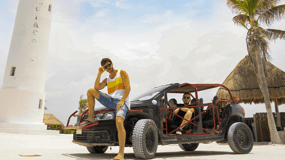 Cozumel: Buggy Adventure to Punta Sur Park and Snorkel