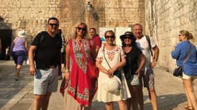 Privat tur med en lille gruppe i Dubrovnik på spansk
