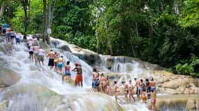 Jamaica: Cataratas do Rio Dunn e excursão de tubulação no rio Jungle