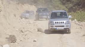 Rhodes: 4x4 Self-Drive Jeep Tour with Pickup in the North