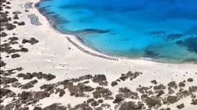 Da Creta: Escursione in barca all'isola di Chrissi con sosta per il bagno