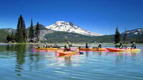 Bend: Guided Kayak Tour on the Cascade Lakes