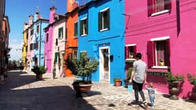 Depuis Jesolo : Excursion d'une journée à Murano, Burano et Torcello