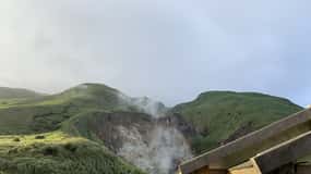 Depuis Taipei : Visite privée du volcan Yangmingshan et de la nature