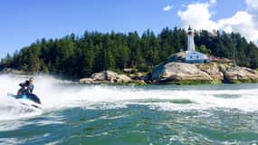 Vancouver: Excursão matinal de Jetski Oceânico
