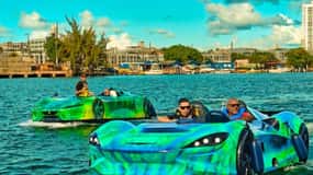 San Juan: esperienza Water JET CAR-Green McLaren