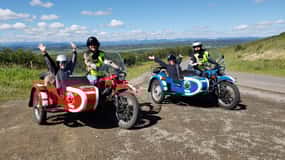 Calgary: Sidecar Motorcycle Tour of Rocky Mountain Foothills