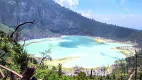 Bandung:Kawah Putih,Volcano,HotSpring,Mud Bathing,Lake Tour