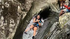 Fajardo: El Yunque Waterslide, Waterfalls, & Rope Swing Tour