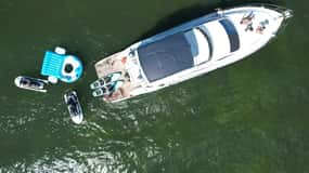 Miami Yacht Rental with Jetski, paddleboards, Inflatables