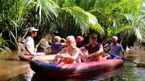 Khao Lak: Sri Phang Nga Canoe and Tam Nang Waterfall Tour