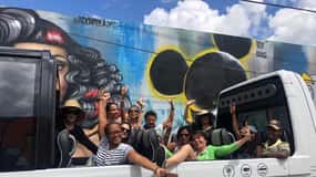 Tour turístico de Miami en autobús descapotable (francés)