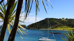 Baie des Îles : Excursion à la voile d'une journée avec escale sur une île