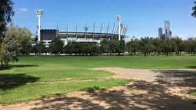 Passeio desportivo em Melbourne