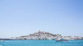 From Eastern Ibiza: Ibiza Town Round-Trip Ferry Transfer