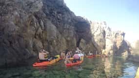 Menorca: Snorkeläventyr i kajak och marinreservat