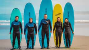Monterey: Surfing Rental Package