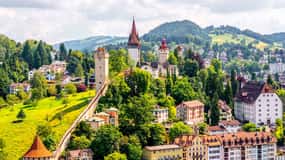 Private Trip from Zurich to Mount Rigi via Lucerne City
