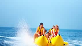 Nassau : Aventure en bateau banane