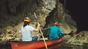 San Ignacio: Half-Day Cave Canoeing Adventure