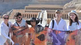 Au départ du Caire : Excursion d'une journée en petit groupe à Louxor en avion