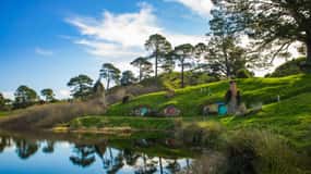 De Auckland: Hobbiton Movie Set Viagem de dia inteiro para grupos pequenos