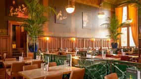 Amsterdam : Repas à 3 plats dans des salles d'attente historiques de 1ère classe