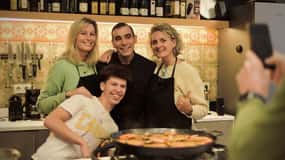 Barcelona: Paella Cooking Experience & Boqueria Market Tour
