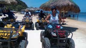 Roatán: ATV, Zip Line, Monkey and Sloth Sanctuary and Beach