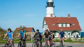 Portland, Maine: Lighthouse Bike Tour with Lobster Roll