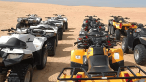 Au départ de Tozeur : 2 heures de quad dans le désert