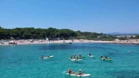 Vourvourou: Guided Half-Day Kayak Tour in Diaporos Island