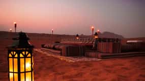 Mleiha Desert Safari com sandboard, observação de estrelas e jantar