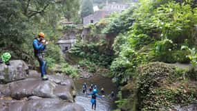 Sao Miguel: Ribeira dos Caldeiroes Canyoning Erlebnis