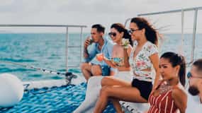2-Hours Sunset Cruise with Open Bar & Snacks