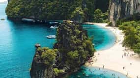 From Koh Yao Noi: Private Hong Islands Long-Tail Boat Tour