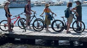 FUN BIKE RIDE WITH LUNCH AT ANTHONY BOURDAIN FAVORITE SPOT