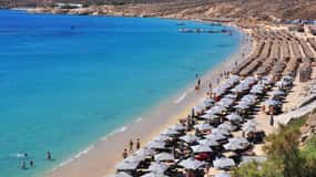 Croisière en bateau privé sur la côte sud de Mykonos