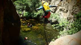 Propriano : Canyon de Baracci Canyoning pour débutants
