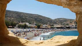 Au départ d'Héraklion : Festos et Matala en Crète du Sud avec déjeuner