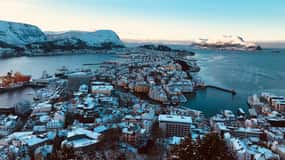 Ålesund : Visite audioguide d'Ålesund et des îles environnantes